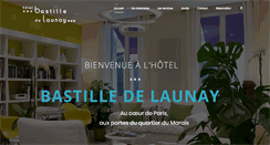 Desktop Screenshot of bastilledelaunay.com