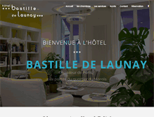 Tablet Screenshot of bastilledelaunay.com